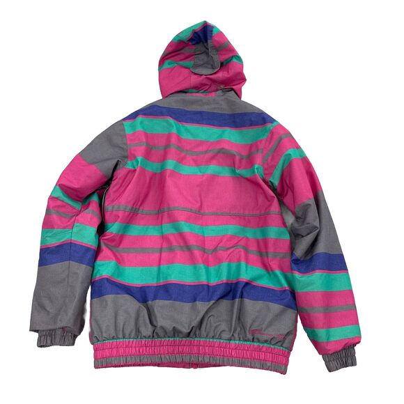 $169 M3 Millennium Three Lana Snowboard Jacket Size Large Youth Pink Gray Skiing - Picture 2 of 9